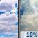 Saturday: A 10 percent chance of showers and thunderstorms after 1pm.  Partly sunny, with a high near 87. South wind 5 to 15 mph, with gusts as high as 20 mph. 