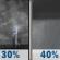 Tonight: A chance of showers and thunderstorms before 1am, then a chance of showers between 1am and 4am, then a slight chance of showers and thunderstorms after 4am. Partly cloudy, with a low around 77. South wind around 10 mph becoming east in the evening. Chance of precipitation is 40%. Tonight: A chance of showers and thunderstorms before 1am, then a chance of showers between 1am and 4am, then a slight chance of showers and thunderstorms after 4am. Partly cloudy, with a low around 77. South wind around 10 mph becoming east in the evening. Chance of precipitation is 40%.