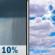 Sunday: A 10 percent chance of showers before 7am.  Partly sunny, with a high near 82. North northeast wind 10 to 15 mph, with gusts as high as 20 mph. 