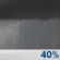 Saturday Night: A chance of showers and thunderstorms.  Mostly cloudy, with a low around 66. North northeast wind 5 to 10 mph.  Chance of precipitation is 40%.
